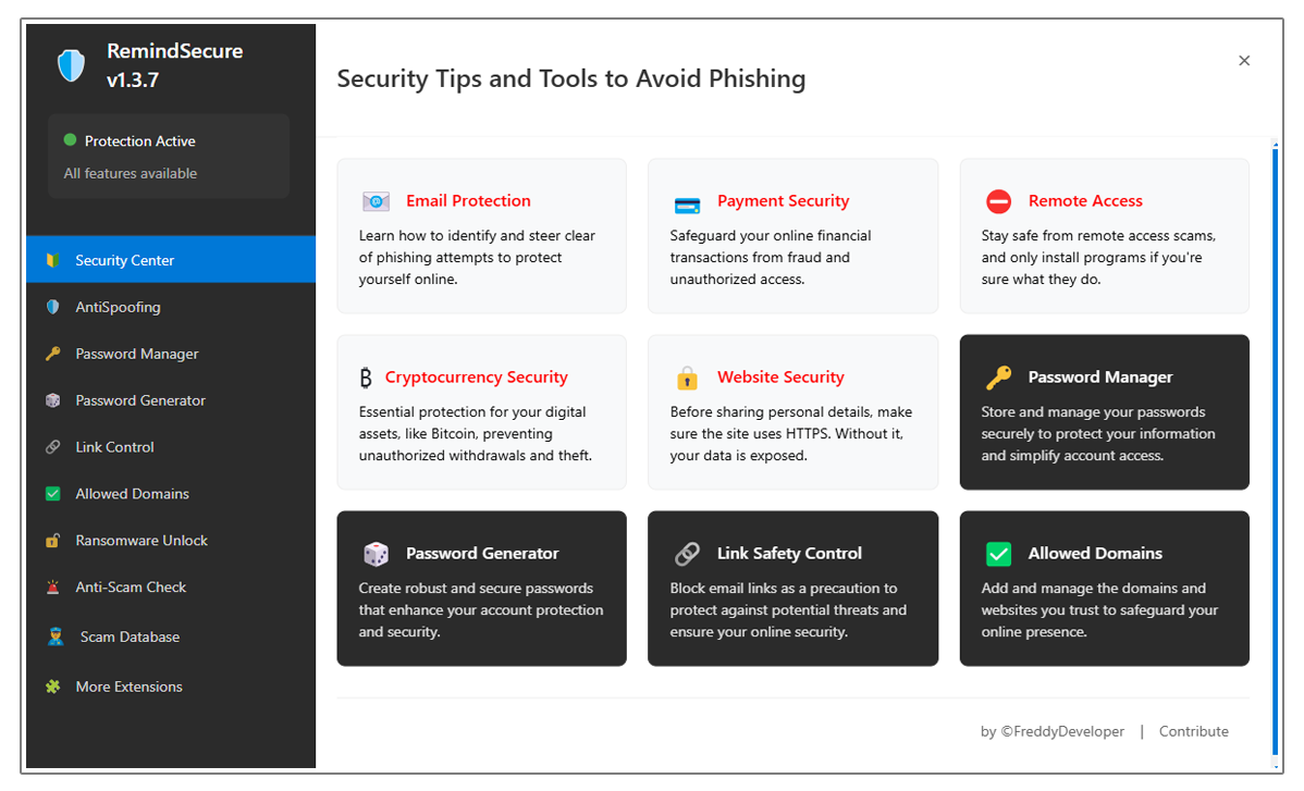 RemindSecure Full Preview